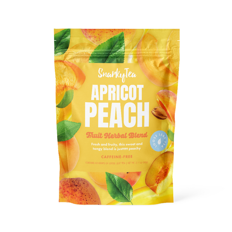Apricot Peach - Fruit Herbal Blend – Snarky Tea