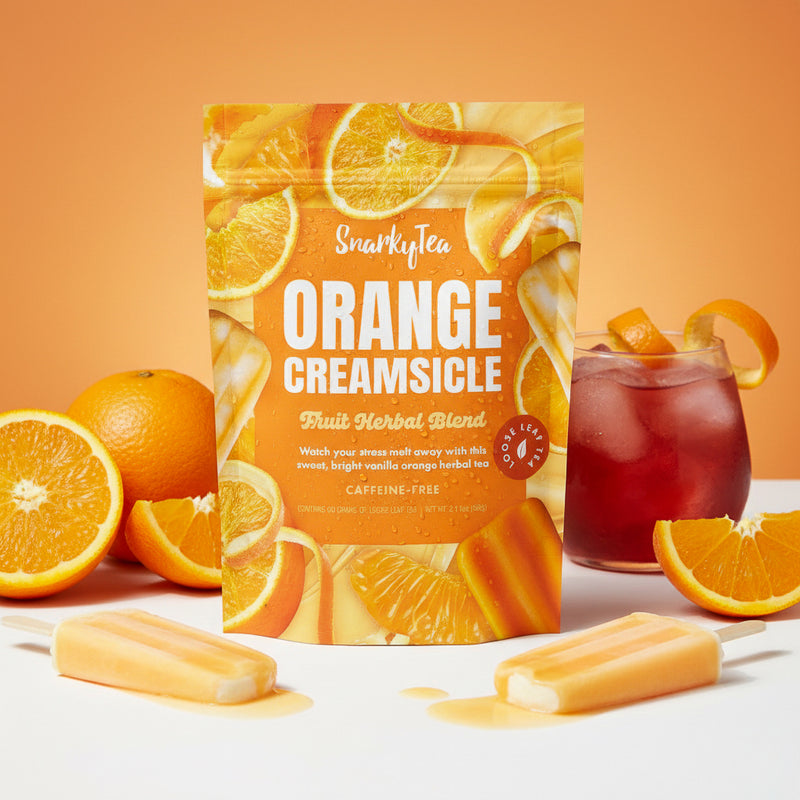 Orange Creamsicle - Fruit Herbal Blend – Snarky Tea