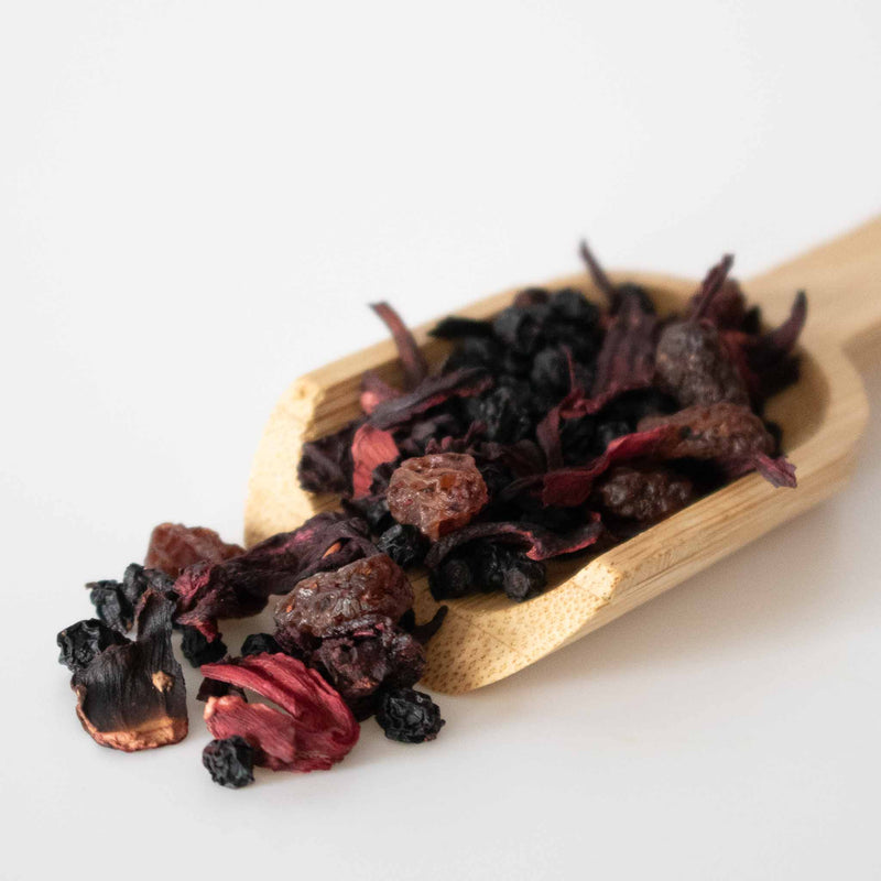 Blackberry & Cherry Currant - Fruit Herbal Blend – Snarky Tea