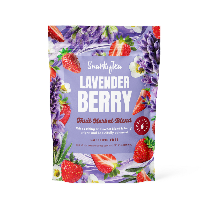 Lavender Berry - Fruit Herbal Blend – Snarky Tea