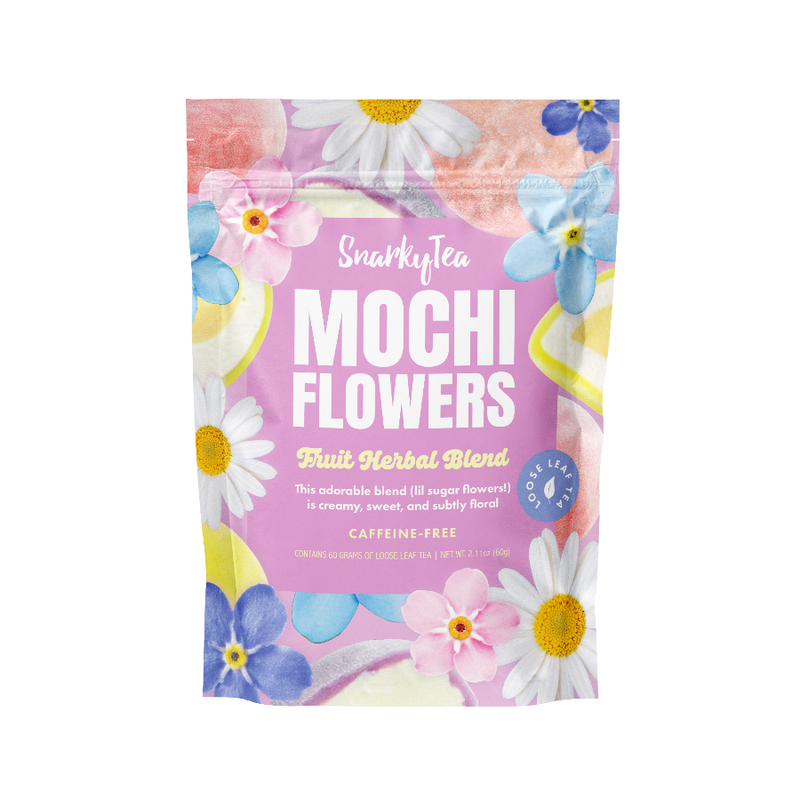 七五三 M's fiore. Mochi Flowers - Fruit Herbal Blend – Snarky Tea