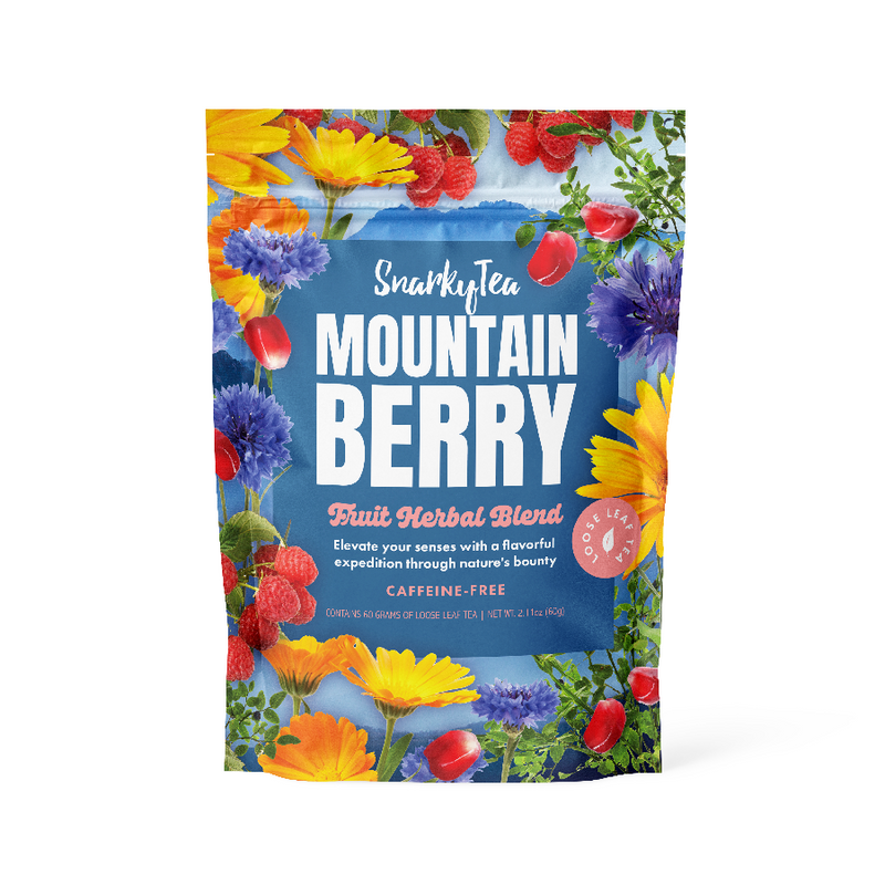 Mountain Berry - Fruit Herbal Blend – Snarky Tea