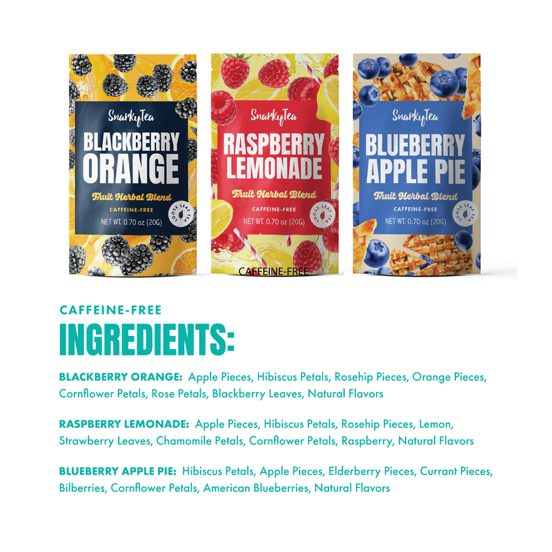 Herbal Cold Brew Sampler (Save 40%) – Snarky Tea