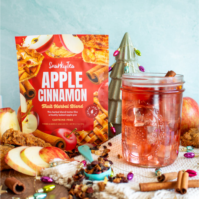 Apple Cinnamon - Fruit Herbal Blend – Snarky Tea