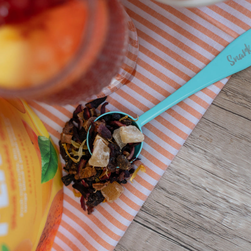 Apricot Peach - Fruit Herbal Blend – Snarky Tea