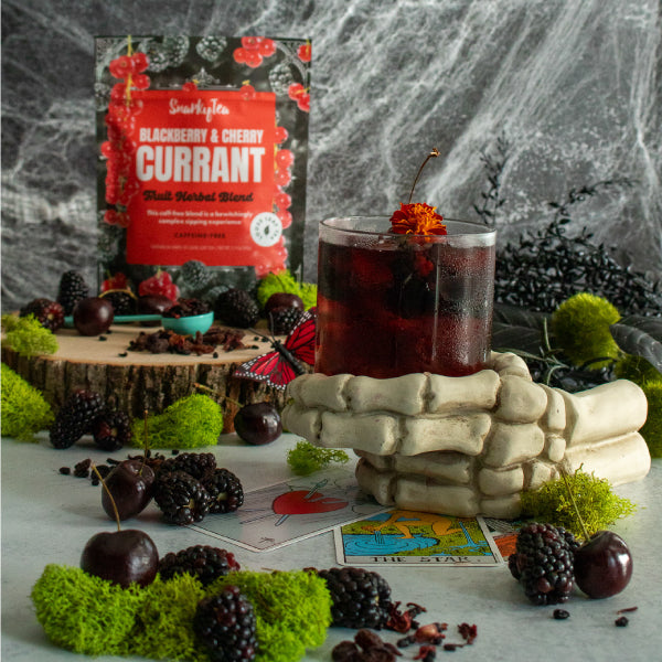 Blackberry & Cherry Currant - Fruit Herbal Blend – Snarky Tea