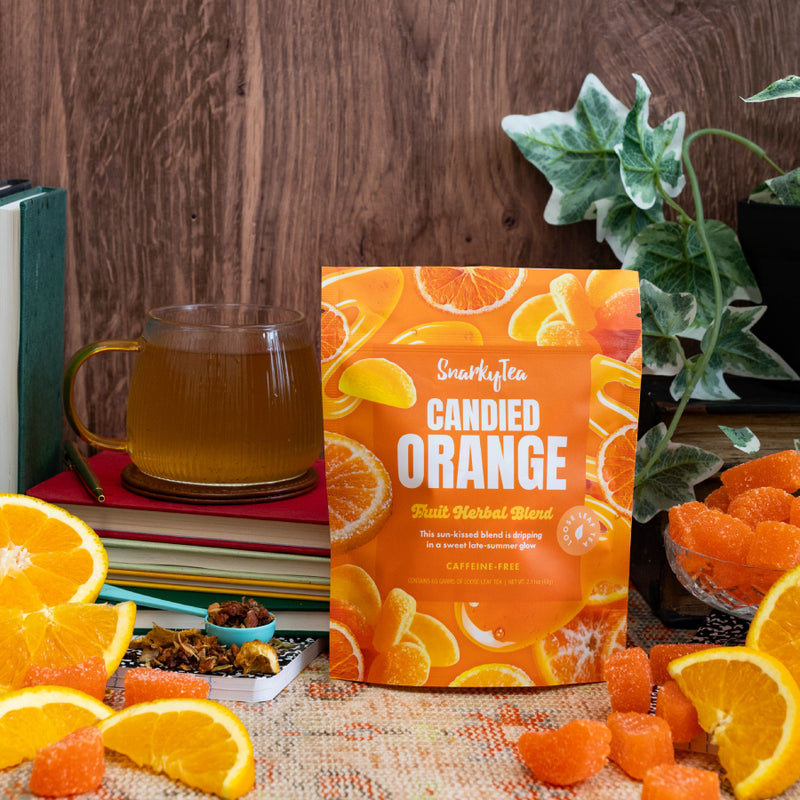 キャンディのように甘く RRR＋ Candied Orange - Fruit Herbal Blend – Snarky Tea