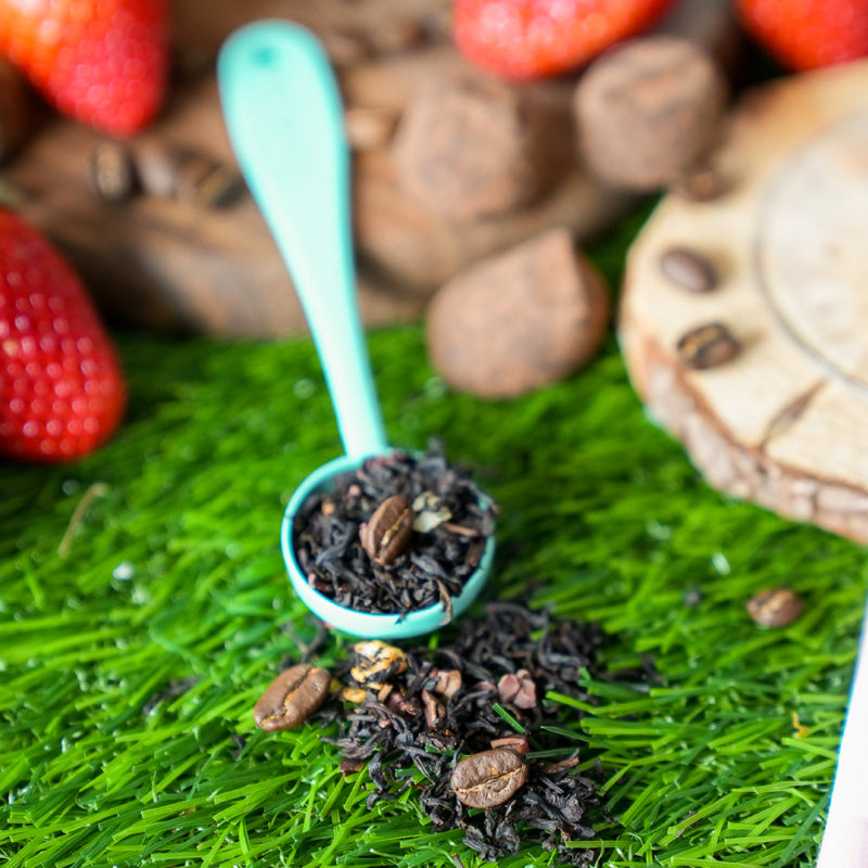 Chocolate Strawberry Espresso - Coffee Black Tea Fusion Blend
