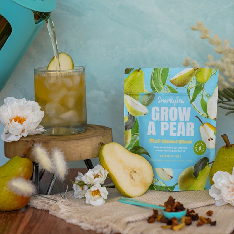 Grow A Pear - Fruit Herbal Blend – Snarky Tea