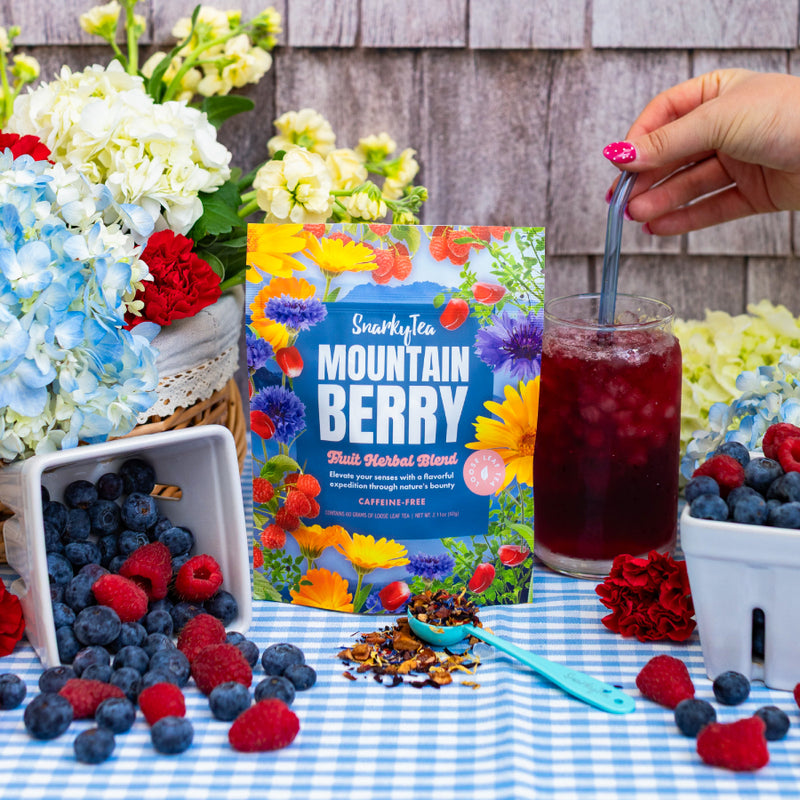 Mountain Berry - Fruit Herbal Blend – Snarky Tea