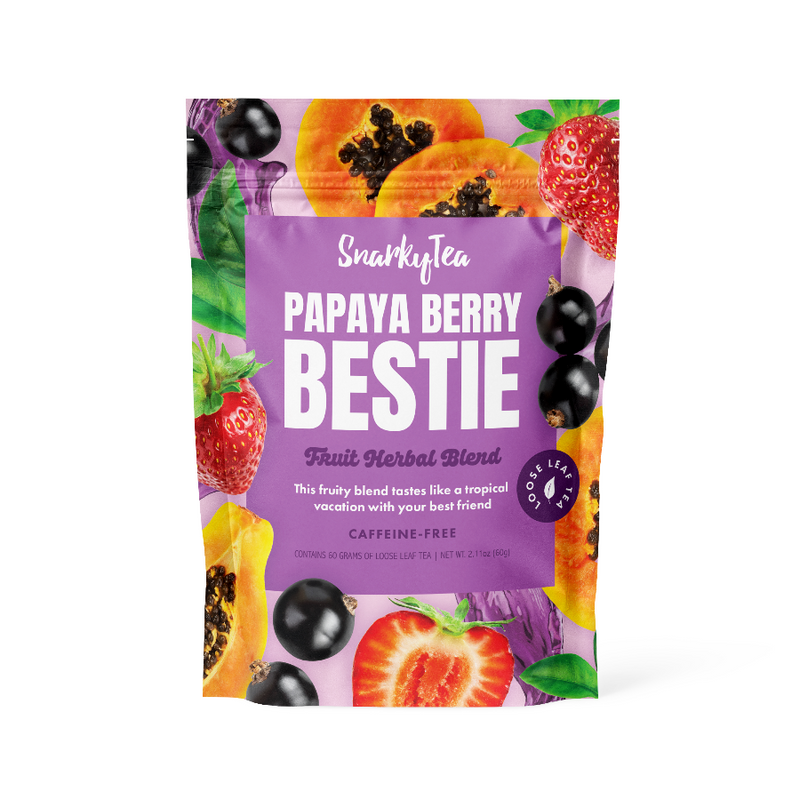 Papaya Berry Bestie - Fruit Herbal Blend – Snarky Tea