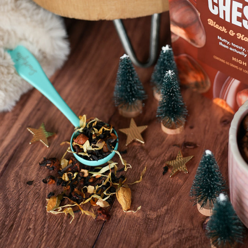 Roasted Chestnut - Black & Honeybush Blend – Snarky Tea