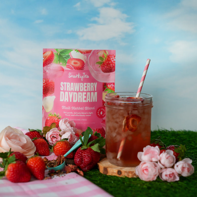 Strawberry Daydream - Fruit Herbal Blend – Snarky Tea