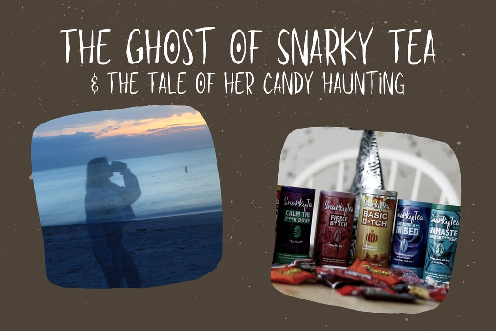 The Ghost Of Snarky Tea's Ghoulishly Good Tea & Halloween Candy Combos