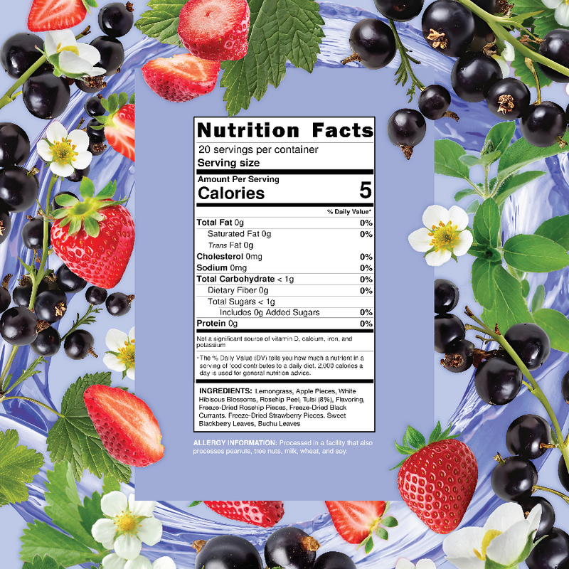 Berry Your Worries - Fruit Herbal Blend – Snarky Tea