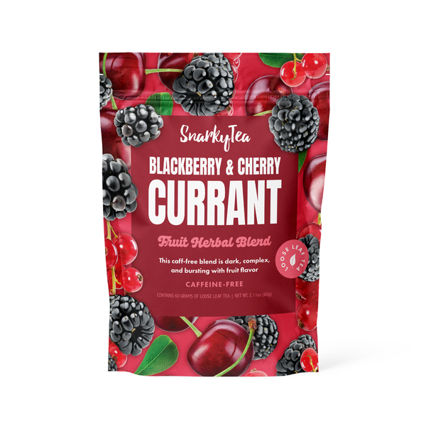 Blackberry & Cherry Currant - Fruit Herbal Blend – Snarky Tea