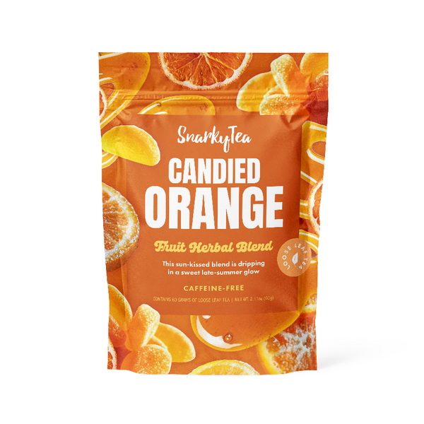 Candied Orange - Fruit Herbal Blend – Snarky Tea