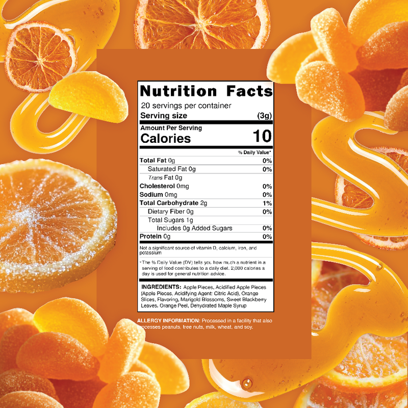 Candied Orange - Fruit Herbal Blend – Snarky Tea