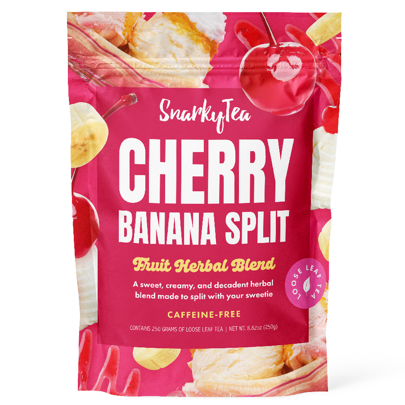 Cherry Banana Split - Fruit Herbal Blend – Snarky Tea