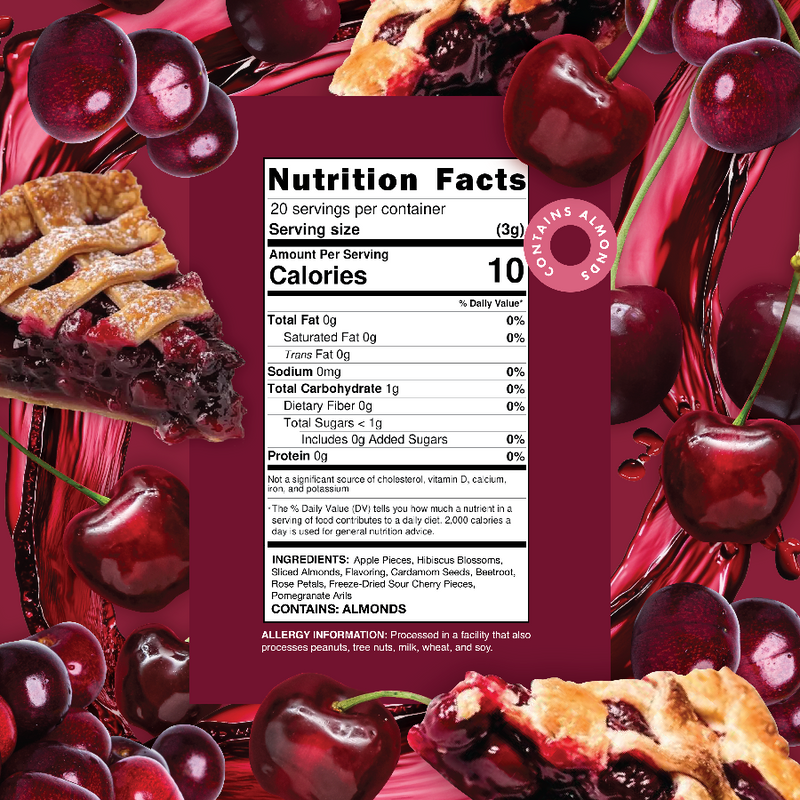 Cherry Pie - Fruit Herbal Blend – Snarky Tea