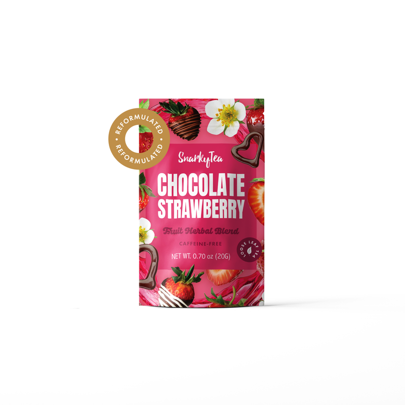Chocolate Strawberry - Fruit Herbal Blend – Snarky Tea
