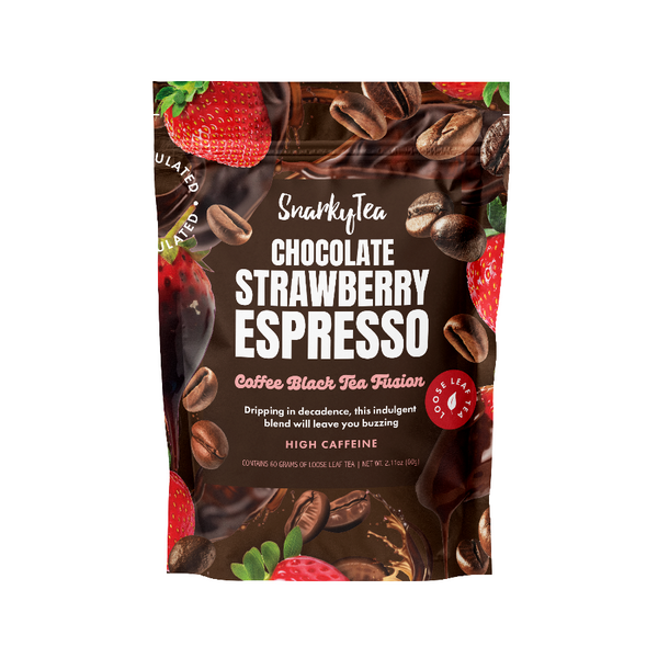 Chocolate Strawberry Espresso - Coffee Black Tea Fusion Blend