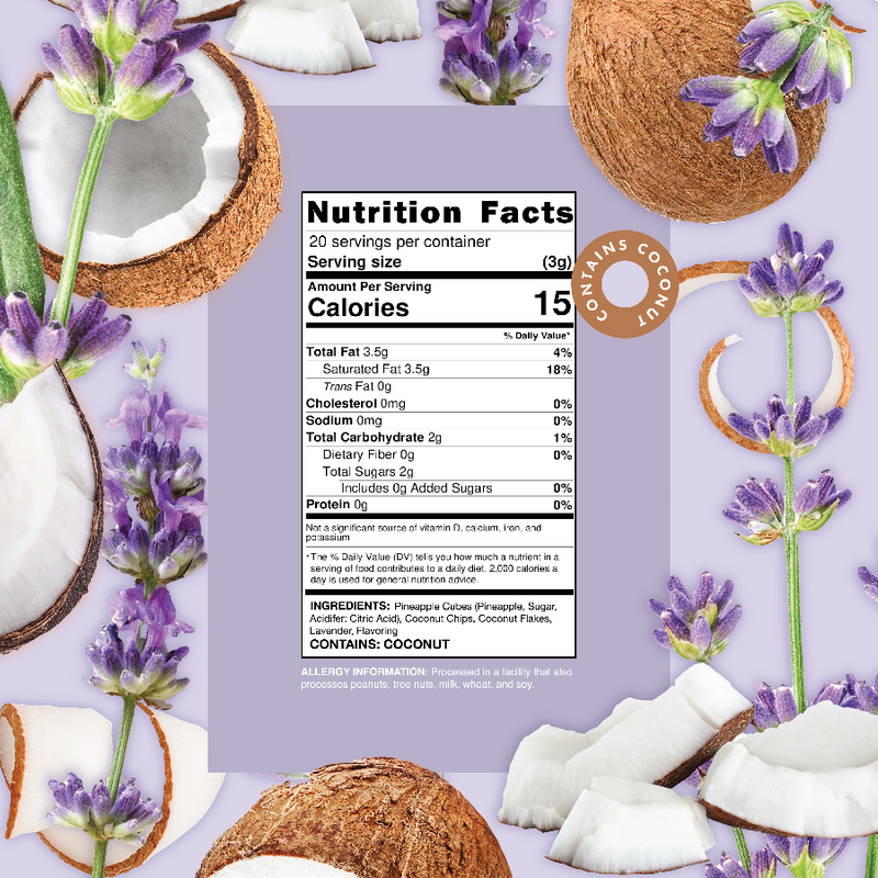 coconut oil lavender tea tree Coconut Lavender