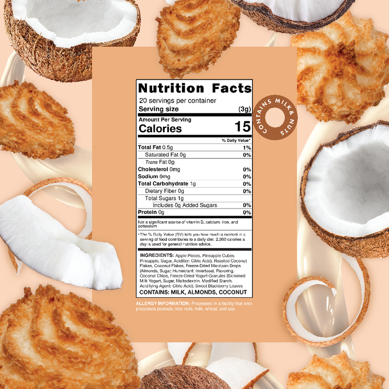 Coconut Macaroon - Fruit Herbal Blend – Snarky Tea