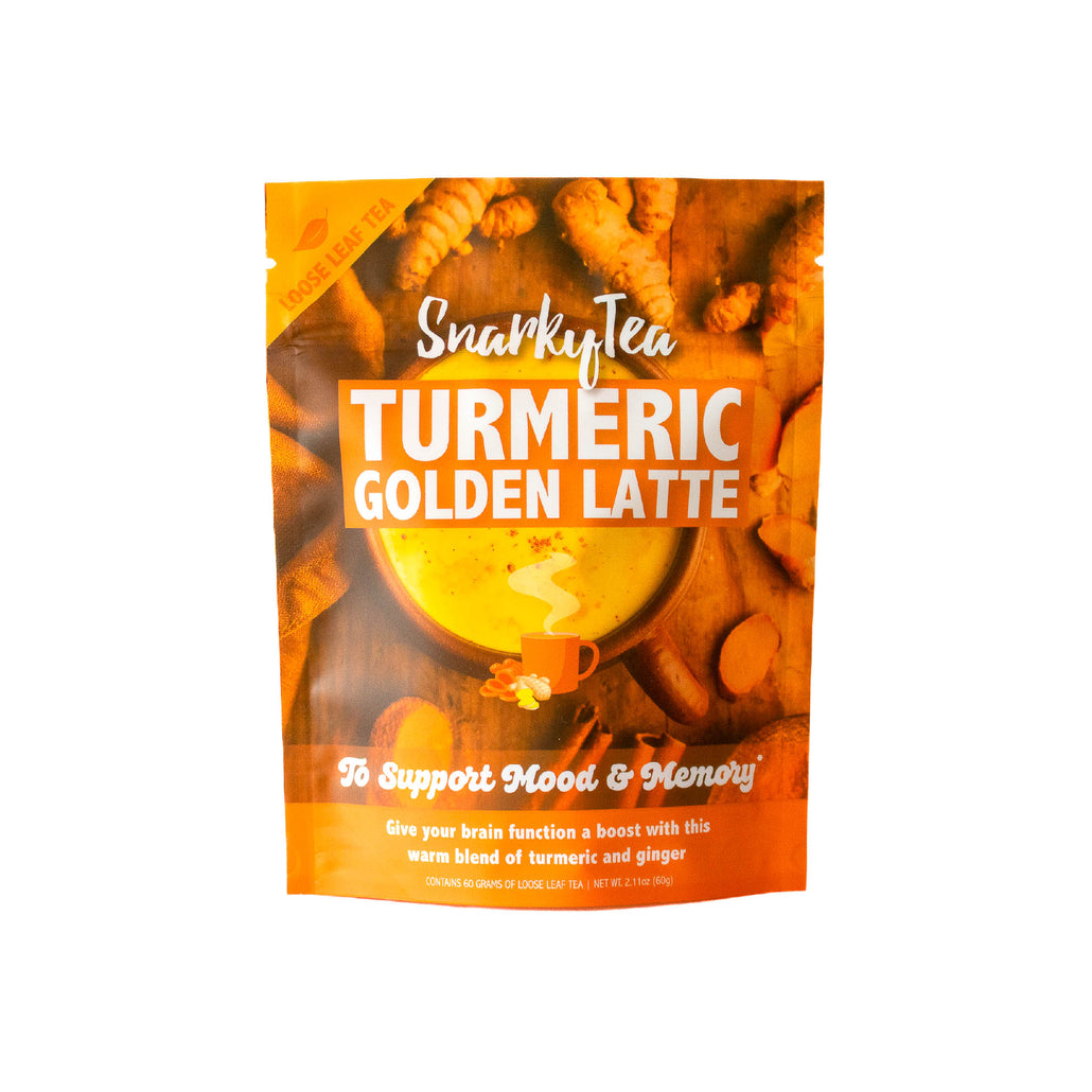 Turmeric Golden Latte - Herbal Tea to Support Brain Function