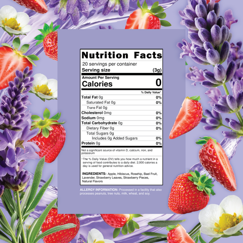 Lavender Berry - Fruit Herbal Blend – Snarky Tea