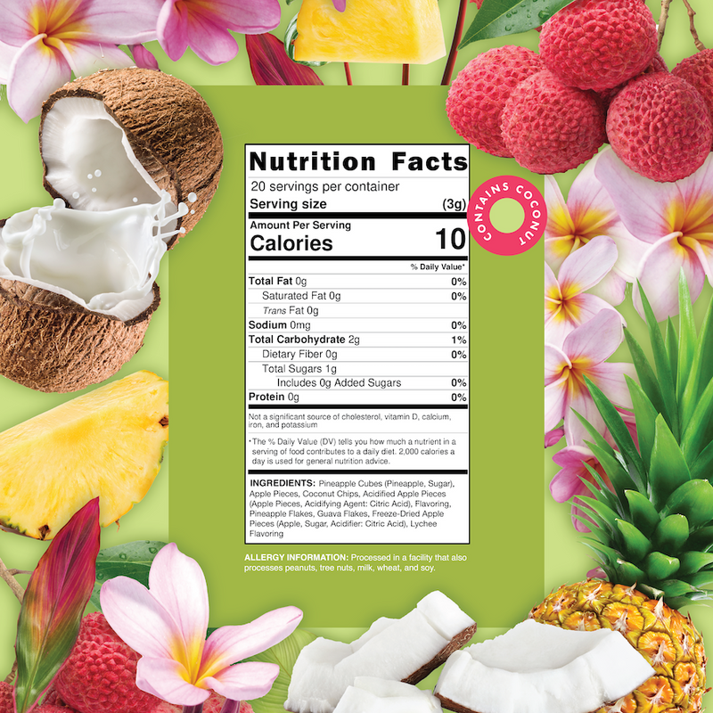 Lychee Luau - Fruit Herbal Blend – Snarky Tea