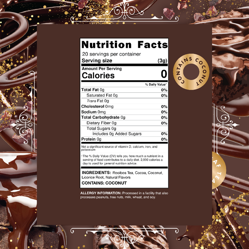 Mocha Magic - Rooibos Herbal Blend – Snarky Tea Mocha Magic - Rooibos Herbal Blend – Snarky Tea