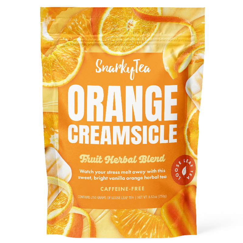 Orange Creamsicle - Fruit Herbal Blend – Snarky Tea Orange Creamsicle - Fruit Herbal Blend – Snarky Tea