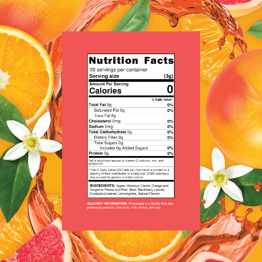 Orange Grapefruit - Fruit Herbal Blend – Snarky Tea Orange Grapefruit - Fruit Herbal Blend – Snarky Tea