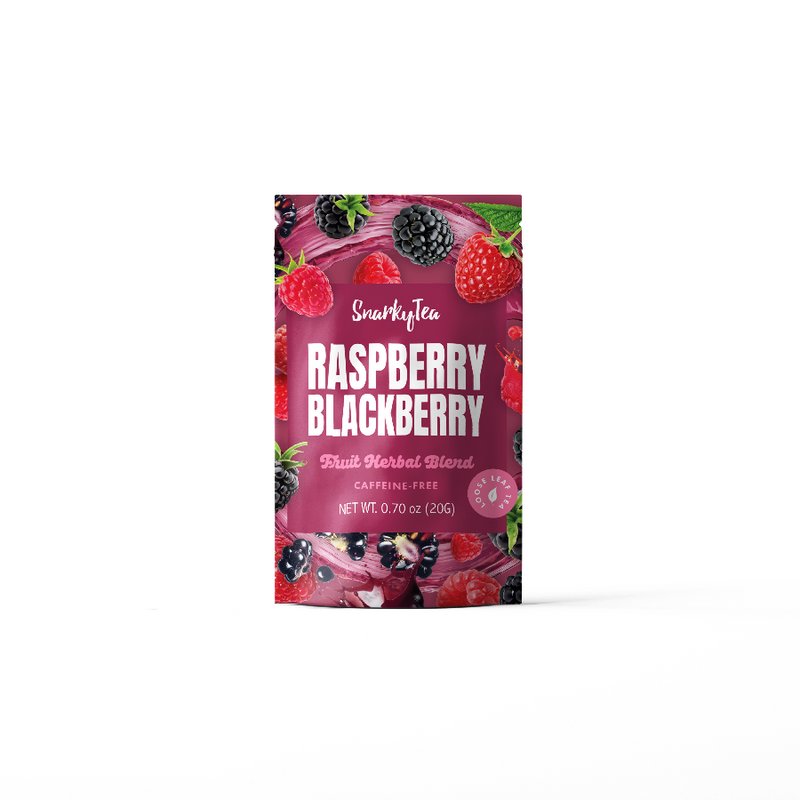 Raspberry Blackberry - Fruit Herbal Blend – Snarky Tea