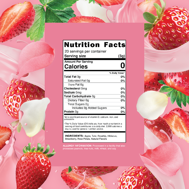 Strawberry Daydream - Fruit Herbal Blend – Snarky Tea