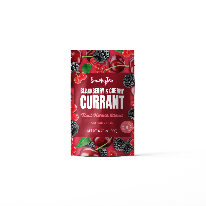 Blackberry & Cherry Currant - Fruit Herbal Blend – Snarky Tea