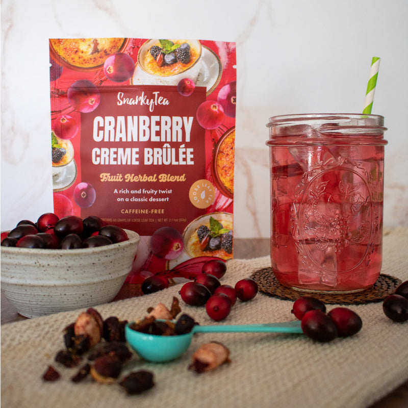 Cranberry Creme Brûlée - Fruit Herbal Blend