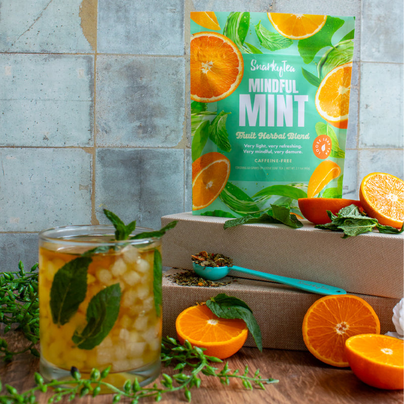 Mindful Mint - Herbal Blend – Snarky Tea