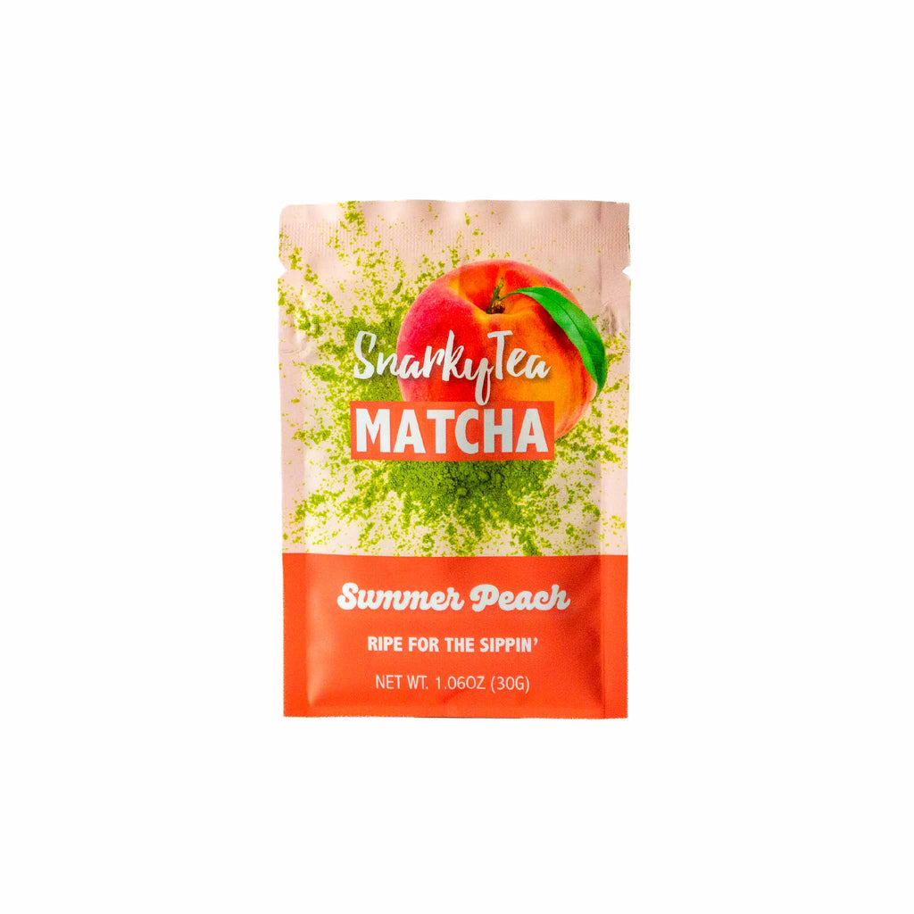 Summer Peach Matcha